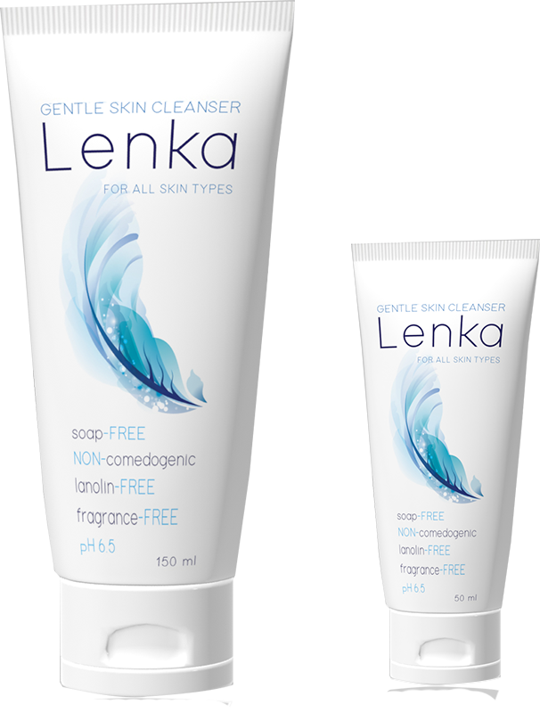 Sữa rửa mặt Lenka làm sạch nhẹ nhàng, giúp giảm nhẹ khô sạm, nám, tàn nhang, trứng cá – 150ml