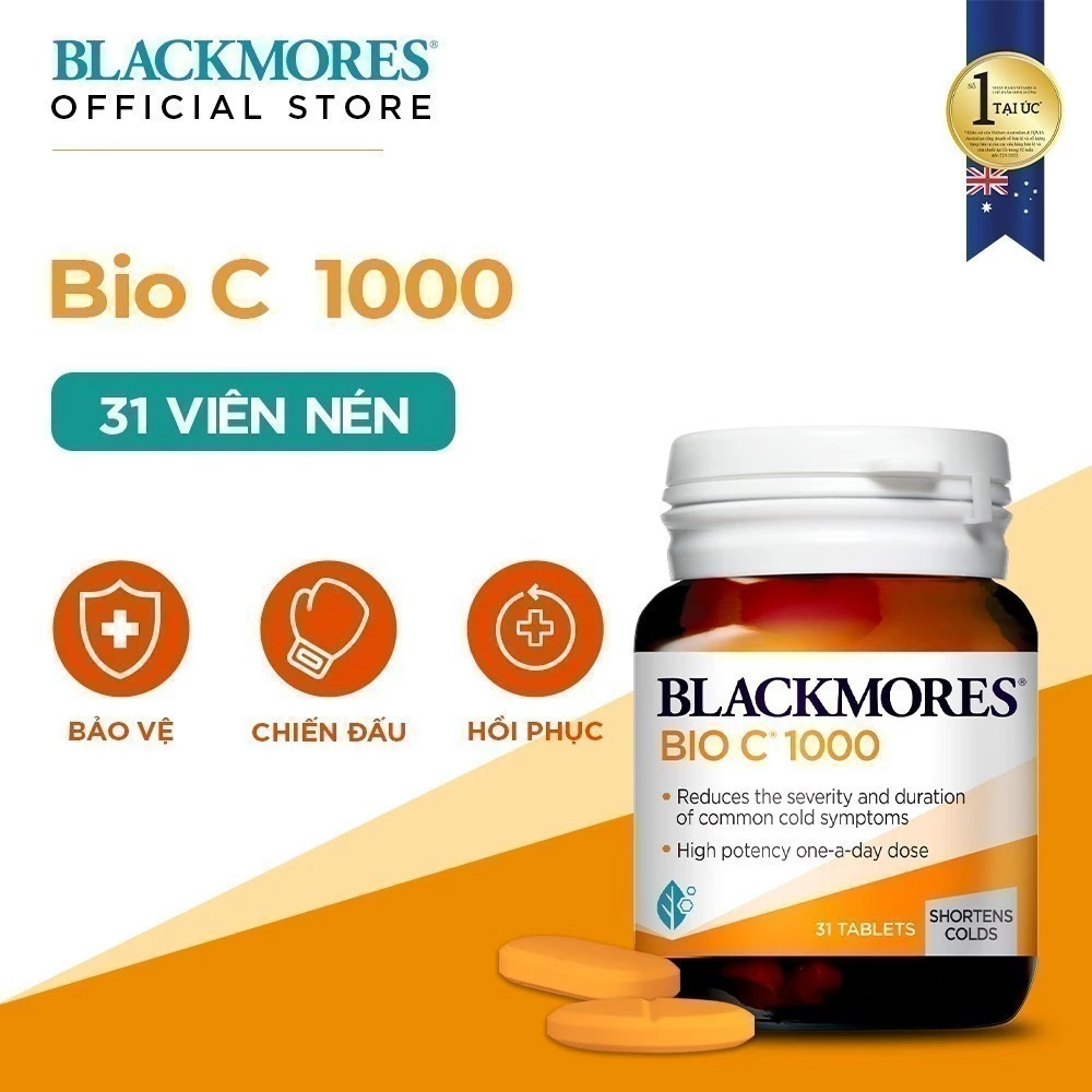 Blackmores Bio C 1000 Mg – Viên uống bổ sung vitamin C