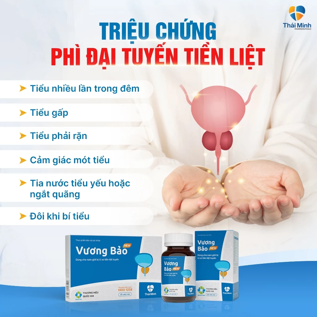 Vương Bảo - Hỗ trợ trị u xơ tiền liệt tuyến - Lọ 60 viên - Ảnh 3