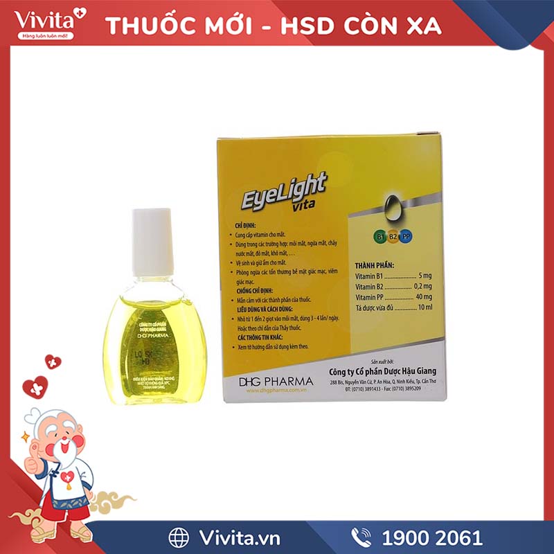 Thuốc nhỏ mắt Eyelight – Giải pháp tối ưu cho mắt mỏi và khô