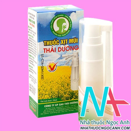 Xịt mũi Thái Dương – Giải pháp hoàn hảo cho vấn đề hôi nách