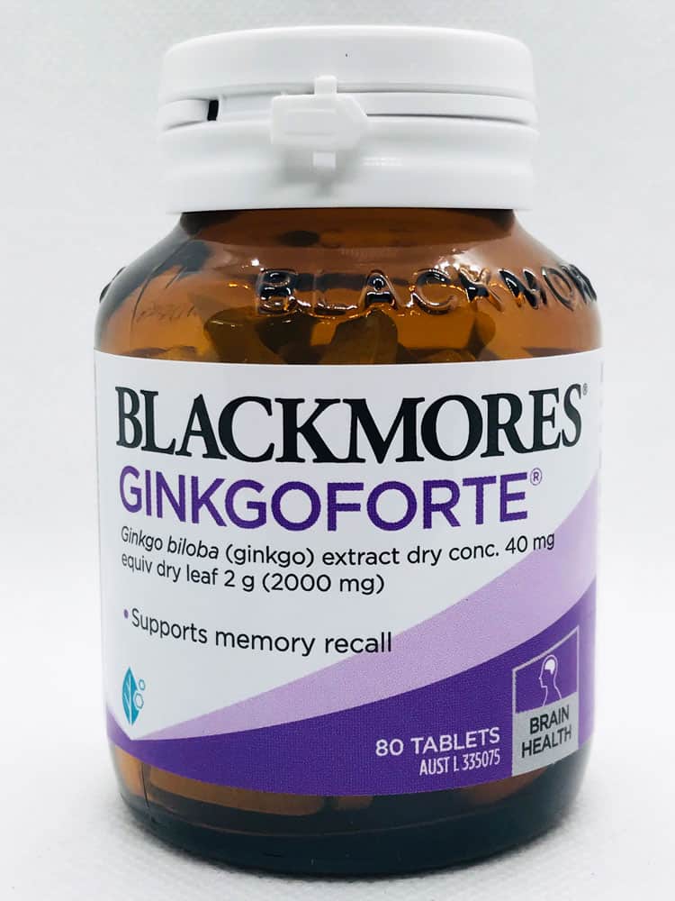 Viên uống tăng cường tuần hoàn não Blackmores GinkgoForte: Đánh thức tiềm năng trí tuệ, cải thiện tuần hoàn não hiệu quả