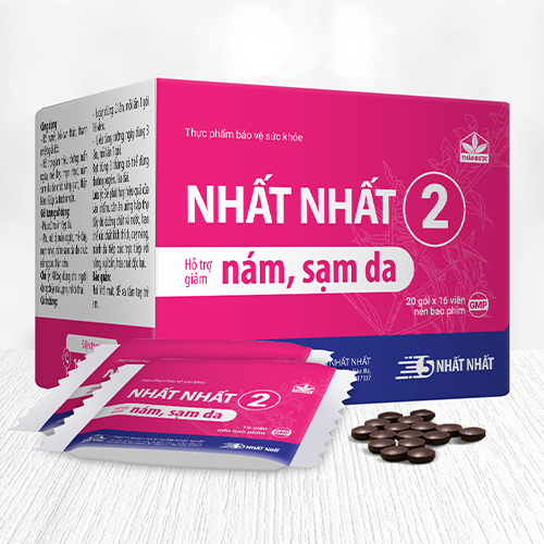 Nhất Nhất 2 – Hỗ trợ nám da, sạm da