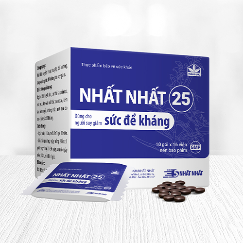Nhất Nhất 25 – Hỗ trợ bồi bổ khí huyết, hoạt huyết, tăng cường sức đề kháng