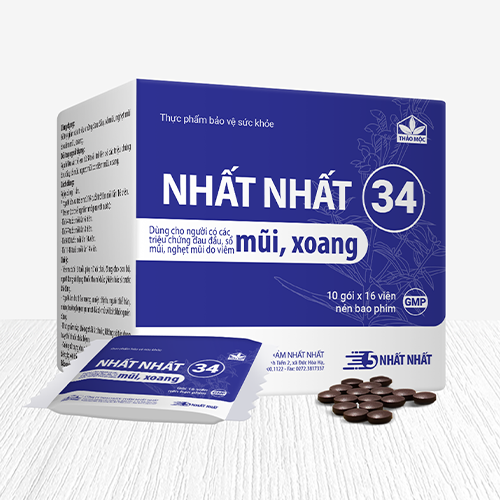 Nhất Nhất 34 – Hỗ trợ người bị xoang