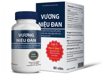 Vương Niệu Đan - Hỗ trợ giảm kích thích bàng quang - Lọ 80 viên