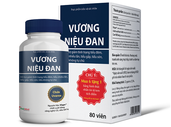 Vương Niệu Đan – Hỗ trợ giảm kích thích bàng quang – Lọ 80 viên