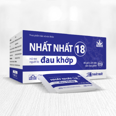 Viên nén Nhất Nhất 18 - Dùng cho người bị đau khớp