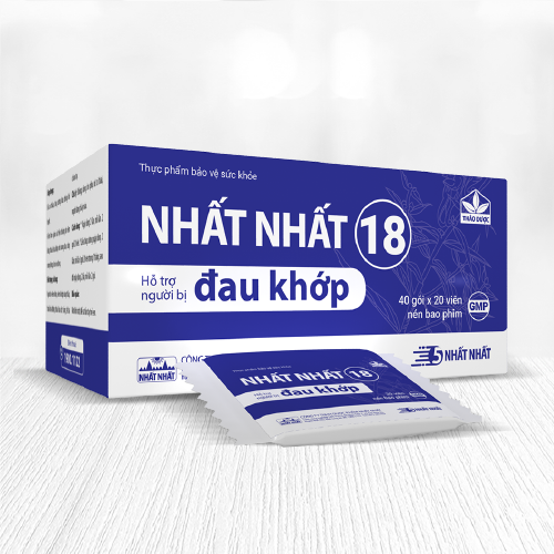 Viên nén Nhất Nhất 18 – Dùng cho người bị đau khớp