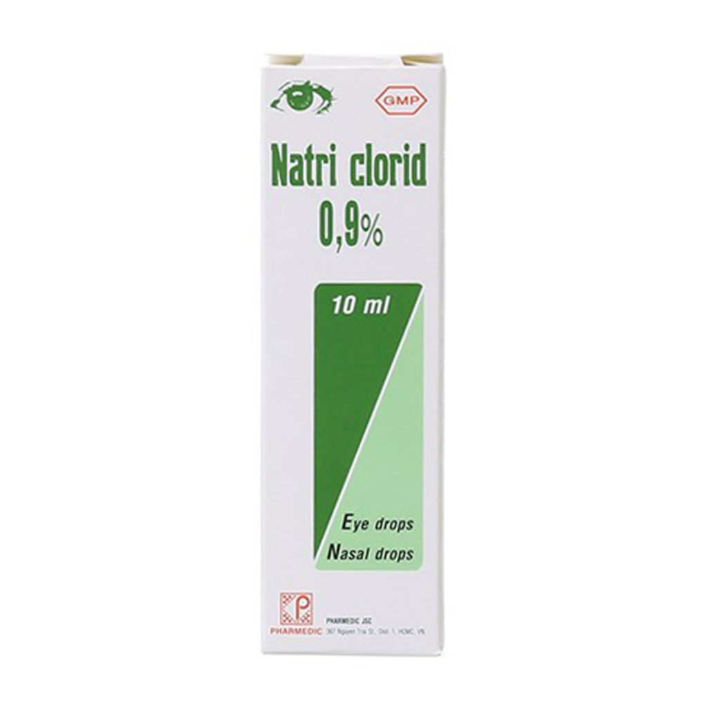 Thuốc nhỏ mắt Natri Clorid – Giải pháp hiệu quả cho vấn đề mắt khô và kích ứng