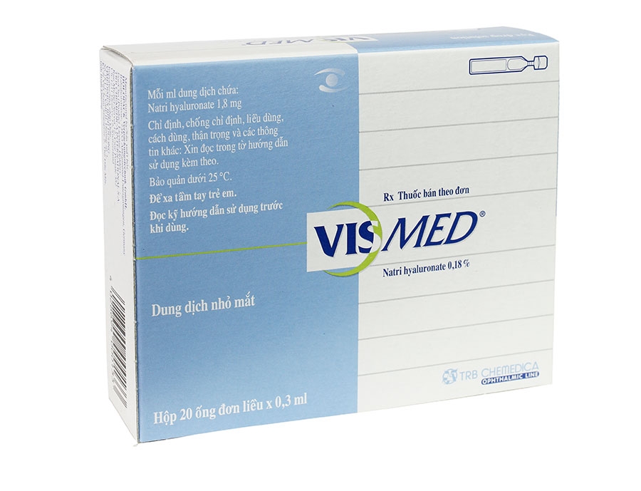 Nước mắt nhân tạo Vismed – Giải pháp chuyên nghiệp và an toàn cho đôi mắt