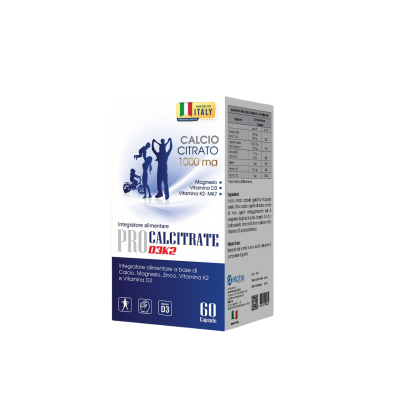 Canxi hữu cơ Pro Calcitrate D3K2 Erbex - Hỗ trợ xương răng chắc khỏe
