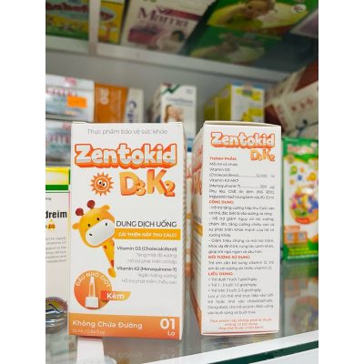 DUNG DỊCH UỐNG ZENTOKID D3K2 - Ảnh 2
