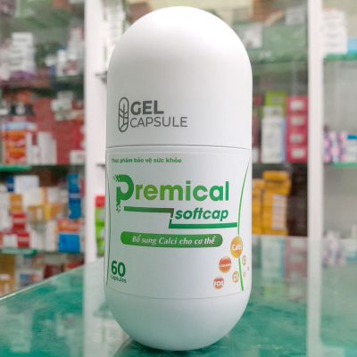 Viên uống bổ sung calci Premical Softcap giảm nguy cơ loãng và còi xương lọ 60 viên - Ảnh 2