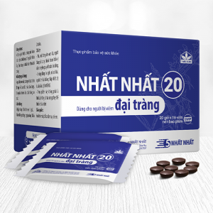 Viên nén Nhất Nhất 20 - Hỗ trợ người bị đại tràng
