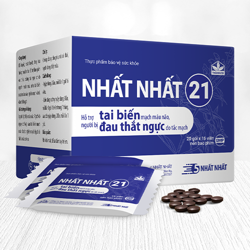 Nhất Nhất 21 – Bổ huyết, hoạt huyết, hỗ trợ tăng lưu thông mạch máu.