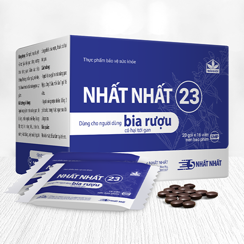 Nhất Nhất 23 – Dùng cho người dùng nhiều bia rượu