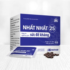 Nhất Nhất 25 - Hỗ trợ bồi bổ khí huyết, hoạt huyết, tăng cường sức đề kháng