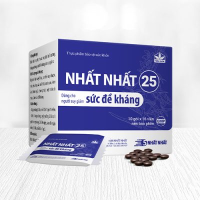 Nhất Nhất 25 - Hỗ trợ bồi bổ khí huyết, hoạt huyết, tăng cường sức đề kháng