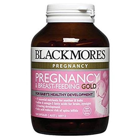 Blackmores Pregnancy & Breast Feeding Gold – Vitamin tổng hợp cho bà bầu