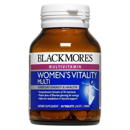Blackmores Women’s Vitality Multi – Bổ sung vitamin và khoáng chất cho phụ nữ