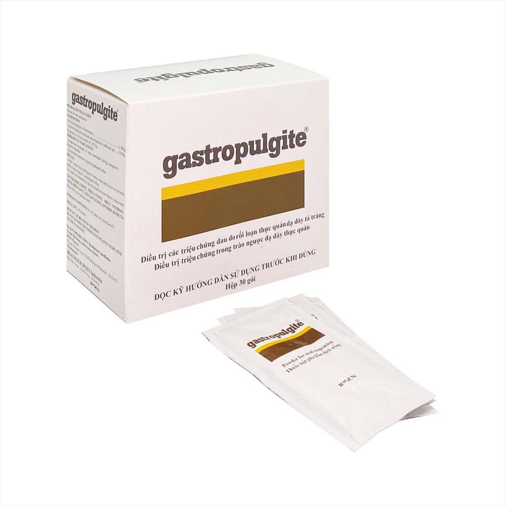 Gastropulgite – Điều trị triệu chứng thực quản – dạ dày – tá tràng – Hộp 30 gói
