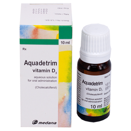 Aquadetrim Vitamin D3 – Phòng và điều trị thiếu vitamin D3