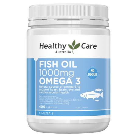 Dầu cá Omega 3 Healthy Care – Bổ não, sáng mắt, tốt cho tim mạch