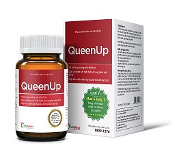 QueenUp – Hỗ trợ tăng cường nội tiết tố nữ – Lọ 30 viên