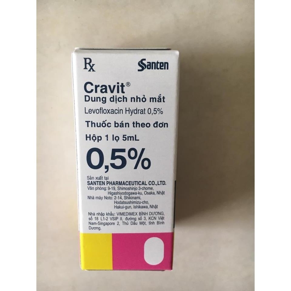 Thuốc nhỏ mắt Cravit – Giải pháp chuyên sâu cho các vấn đề về mắt