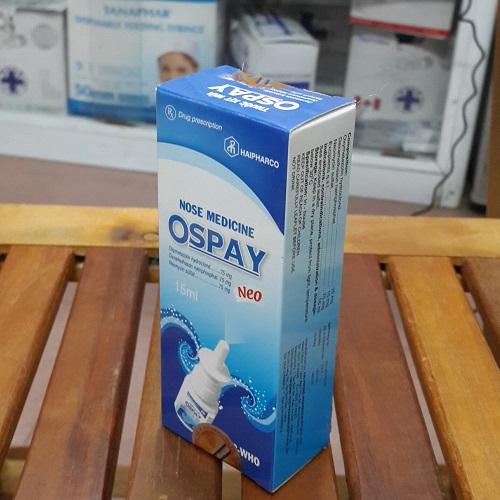Thuốc xịt mũi Ospay – Giải pháp hiệu quả cho việc kháng viêm đường hô hấp
