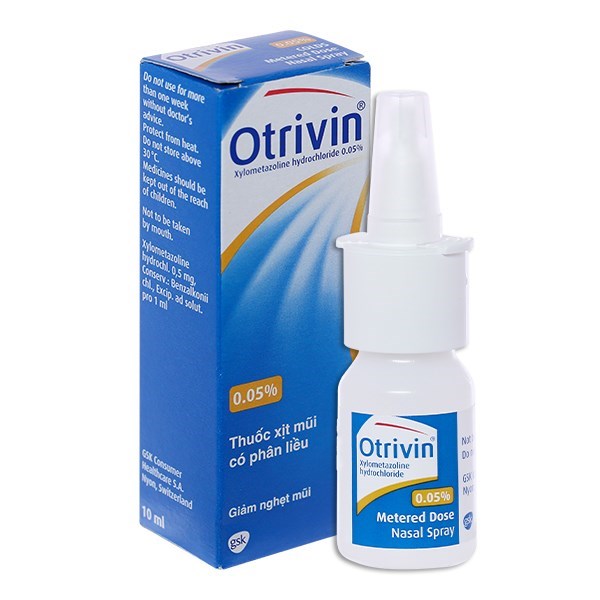 Thuốc xịt mũi Otrivin – Công dụng, đánh giá và giá cả