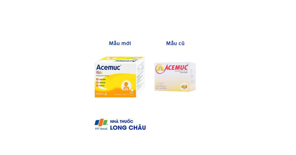 ACEMUC KIDS - Giải pháp chuyên nghiệp giúp giảm ho, long đờm và tiêu nhày hiệu quả 2